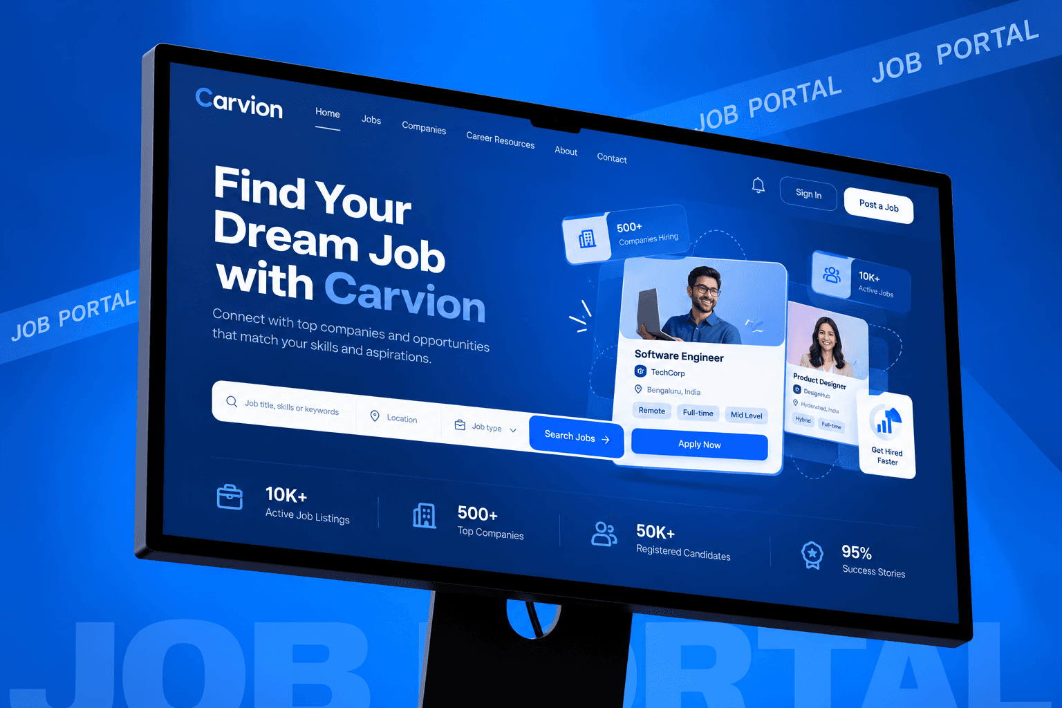 Job Portal screenshot