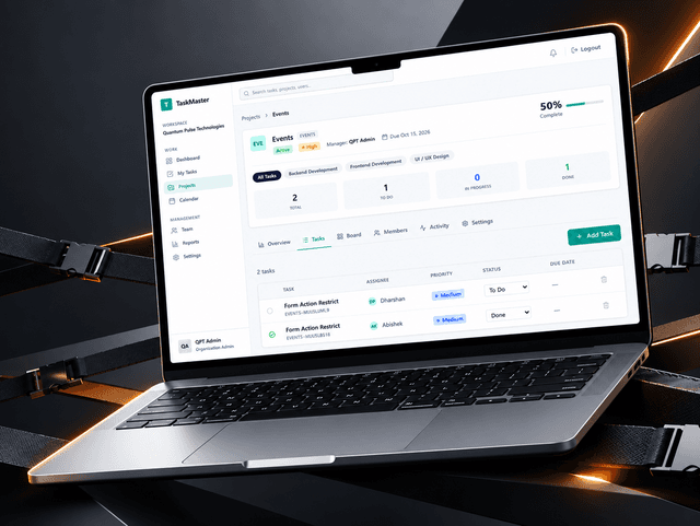Task Project Track Task Management | Abishek K